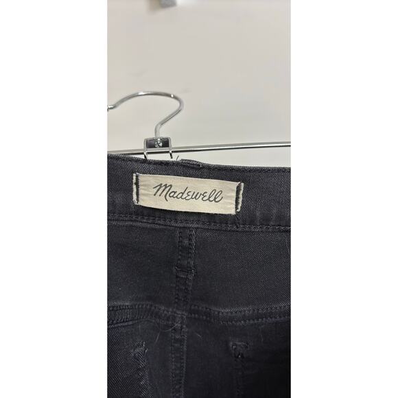 Madewell Skinny Jeans Womens 29 Black Roadtripper Mid-Rise Stretch Supersoft - Picture 3 of 6